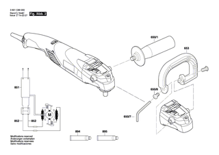 BOSCH Luftleitring | Ersatzteile f�r GPO 14 CE | 1600591025