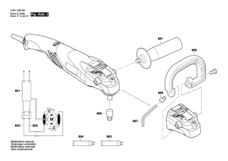 BOSCH Polschuh 220-240V | Ersatzteile f�r GPO 12 CE | 1604220417