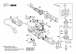 BOSCH Ausgleichscheibe 0,1 MM | Ersatzteile für GWS 750-115 | 1619P02821