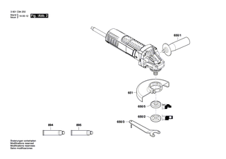 BOSCH Rillenkugellager | Ersatzteile f�r GWS 750-100 I | 1619P13103