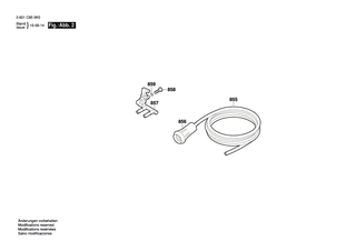 BOSCH Lagerflansch | Ersatzteile f�r GDM 121 | 1619PA3443