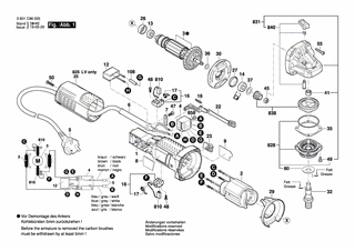 BOSCH Ausgleichscheibe 0,2 MM | Ersatzteile für GWS 880 | 1619P02822