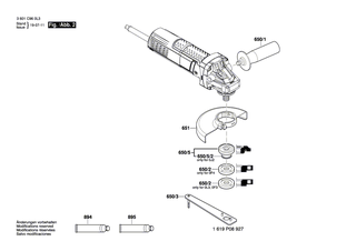 BOSCH Nadelh�lse �8x�12x8 MM | Ersatzteile f�r GWS 900-100 | 1600910018