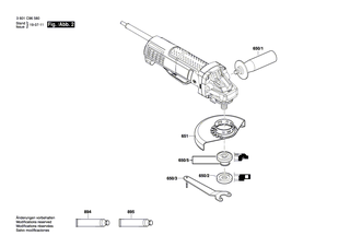 BOSCH Zahnradsatz | Ersatzteile f�r GWS 9-100 P | 1619P14559