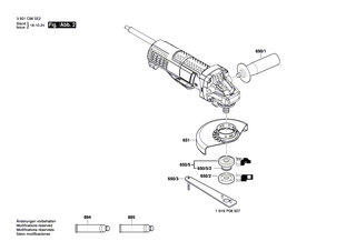 BOSCH Spiralfeder | Ersatzteile f�r GWS 9-125 P | 1604652013
