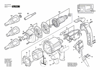 BOSCH Polschuh 100-127V | Ersatzteile für GSR 6-25 TE | 2604220455