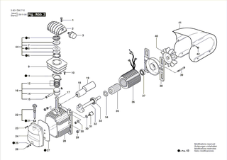 BOSCH Etikett | Ersatzteile fr CET4-20W | 1619P05939