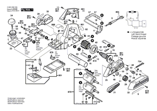 BOSCH 2 HM-Hobelmesser 82 mm, gerade, 35° | Ersatzteile für PHO 1, 150, 250 - 2607000096