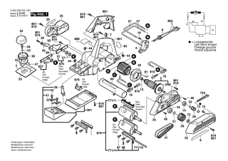 BOSCH 2 HM-Hobelmesser 82 mm, gerade, 35° | Ersatzteile für PHO 1, 150, 250 - 2607000096