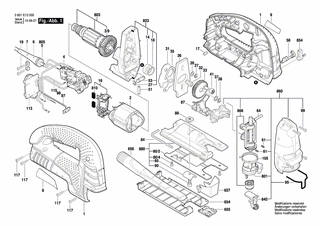 BOSCH Nadelkranz | Ersatzteile für GST 150 BCE | 2600913040