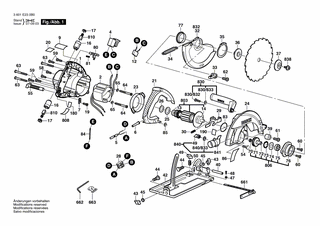 BOSCH Griffkappe | Ersatzteile für GKS 190 | 1619P01077