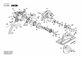 BOSCH Feder | Ersatzteile für GKS 7 1/4 | F000620007