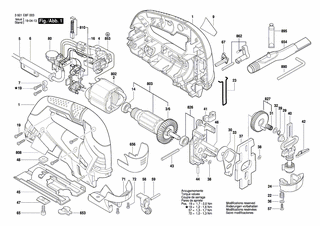 BOSCH Lüfter | Ersatzteile für GST 90 BE | 2606610123