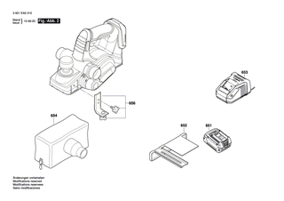 BOSCH Akku-Paket USA BAT620 18V 4,0Ah | Ersatzteile für PLH181 | 2607336819