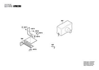 BOSCH Hobelkopf | Ersatzteile für GHO 16-82 D | 2609110160