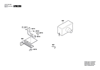 BOSCH Spannbacken | Ersatzteile für GHO 26-82 D | 2609110064