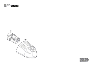 BOSCH Schnell-Lader EU GAL 1230 CV 230/12V | Ersatzteile für GHO 12V-20 | 2607226101
