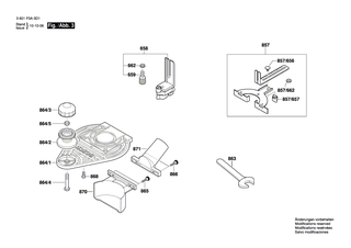 BOSCH Vorlegscheibe | Ersatzteile für GKF 600 | 2609110290