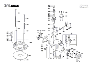 BOSCH Haltering | Ersatzteile für GOF 1600 CE | 2610003062