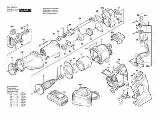 BOSCH Kohlebürstensatz | Ersatzteile für 1651 | 2610943623
