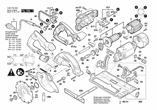 BOSCH Abstandshülse | Ersatzteile für GKS 55 | 1600360004