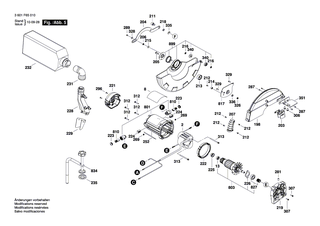 BOSCH Schrumpfschlauch | Ersatzteile f�r GCM12SD | 1609B00583
