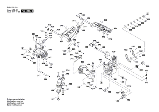 BOSCH Schraube | Ersatzteile für GCM12SD | 1609B00454