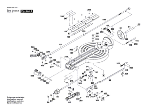 BOSCH Vorlegscheibe | Ersatzteile für GCM12SD | 1609B02105