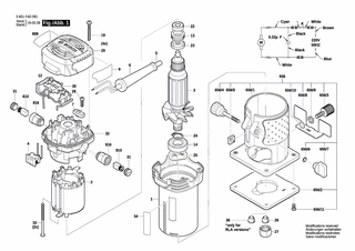 BOSCH Skala | Ersatzteile für GKF 550 | 1619PB3004