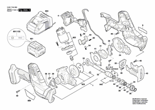 BOSCH Schnell-Lader UK GAL 18V-20 220-240V / 2A / 12-18V | Ersatzteile für GSA 18 V-LI C | 2607226283