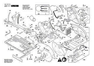 BOSCH Sicherungsscheibe DIN 6799-12-FST | Ersatzteile für GKS 18V-68 GC | 2916080014