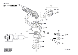 BOSCH Typschild | Ersatzteile für CSG15 | 160111A5F6