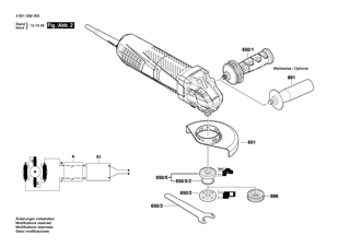 BOSCH Zwischenring | Ersatzteile für GWS 11-125 P | 1600502023