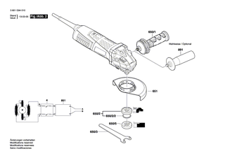 BOSCH Motorgehuse | Ersatzteile fr AG50-11VS | 1605108285