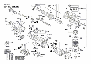 BOSCH Kugellager 7x19x6 | Ersatzteile für AG50-11VS | 2600905032