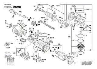 BOSCH Schnellspannmutter M14, SDS-CLIC | Ersatzteile für GWS 15-125 CI | 1600A016PP