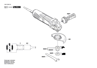 BOSCH Dichtscheibe | Ersatzteile fr AG50-125PD | 3600150021