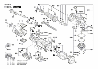 BOSCH Gehäusedeckel | Ersatzteile für GWS 13-125 CI | 1605500276