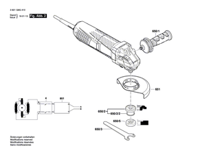 BOSCH Gewindefurchschraube M4x16 | Ersatzteile f�r GWS 13-50 P | 2914491410