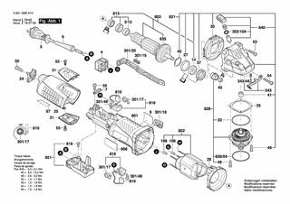 BOSCH Motorgehäuse | Ersatzteile für GWS 13-60 | 1607000CY2