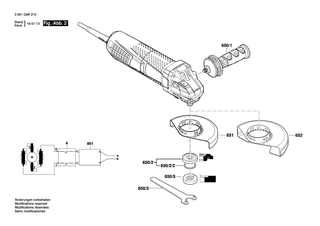 BOSCH Flachkopfschraube | Ersatzteile f�r GWS 13-60 PD | 1607000V42