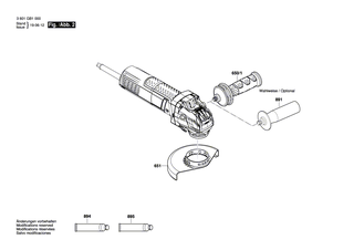 BOSCH Torx-Linsenschraube 4x20 | Ersatzteile f�r GWX 9-115 S | 1619P00105