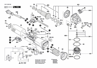 BOSCH Luftleitring | Ersatzteile für GWX 10-125 | 1600591025