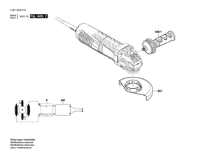 BOSCH Getriebegeh�use | Ersatzteile f�r GWX13-50VSP | 1607000D5F