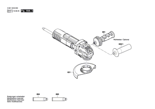 BOSCH Spiralfeder | Ersatzteile f�r GWX 750-125 | 1604652013