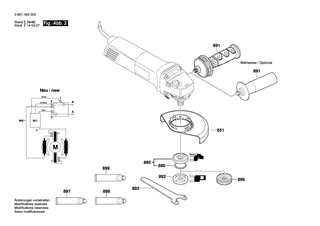 Ersatz Anker für Bosch GWS 1100; 3 601 H22 003 Motor Rotor zum Austausch 