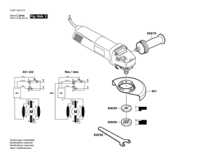 BOSCH Zweilochmutterndreher | Ersatzteile f�r 1803 EVS | 1607950052