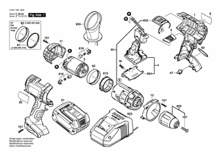 BOSCH Kohlebürstensatz | Ersatzteile für GSR 18 VE-2LI | 2607034904