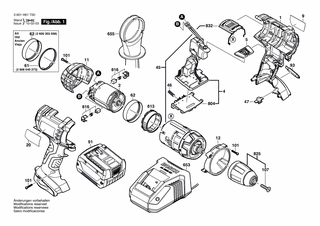 BOSCH Aufnahmering | Ersatzteile für GSR 14,4 VE-2LI | 2600510012