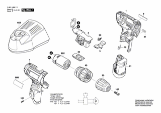 BOSCH Umschalteinheit | Ersatzteile für PS31 | 2609199279